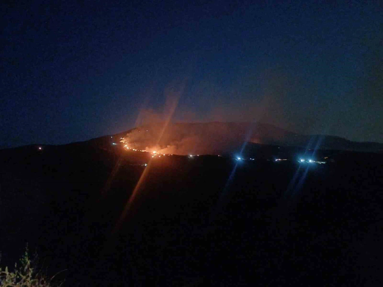 Dikmen yanıyor. Valilik'ten yeni açıklama