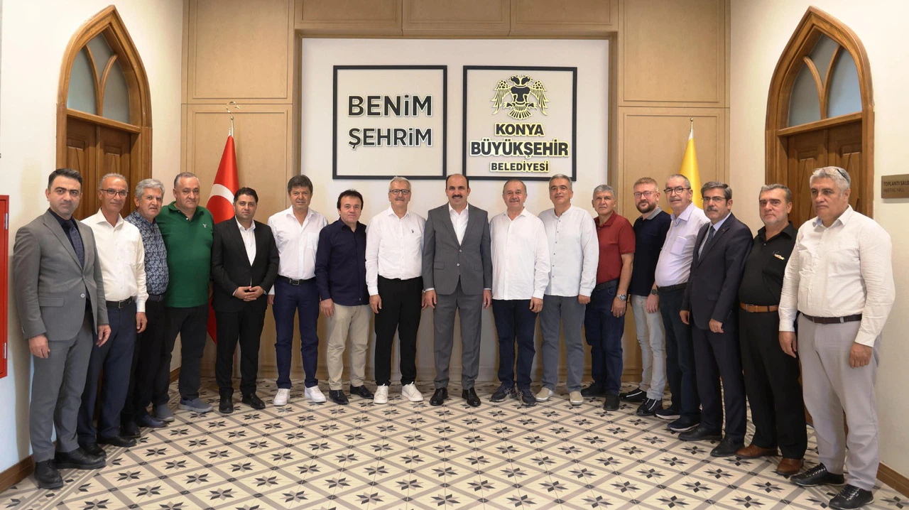 Konya ASKF'den Başkan Altay'a ziyaret