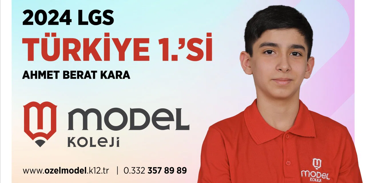 Model Koleji öğrencisi gururlandırdı