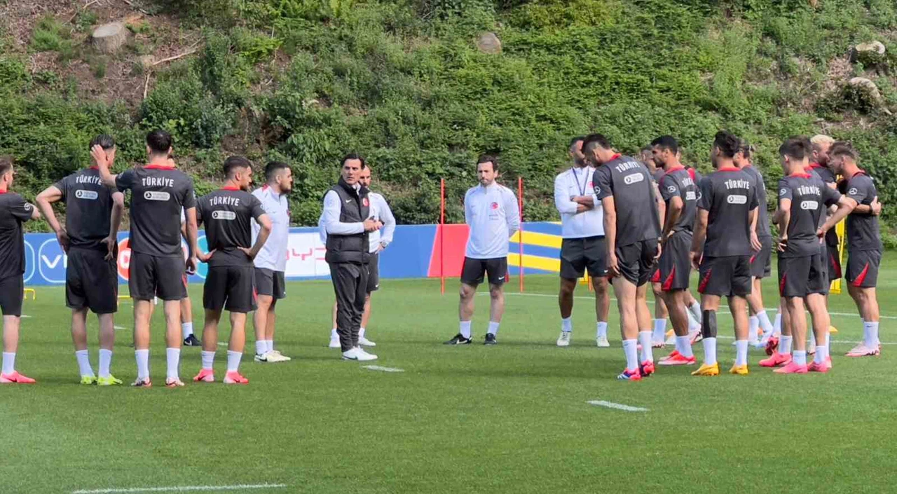 A Milli Takım, Avusturya maçının hazırlıklarına başladı