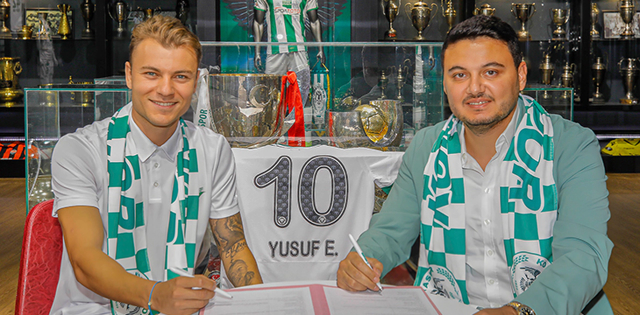 Konyaspor Yusuf Erdoğan’ı açıkladı! İşte sözleşme süresi
