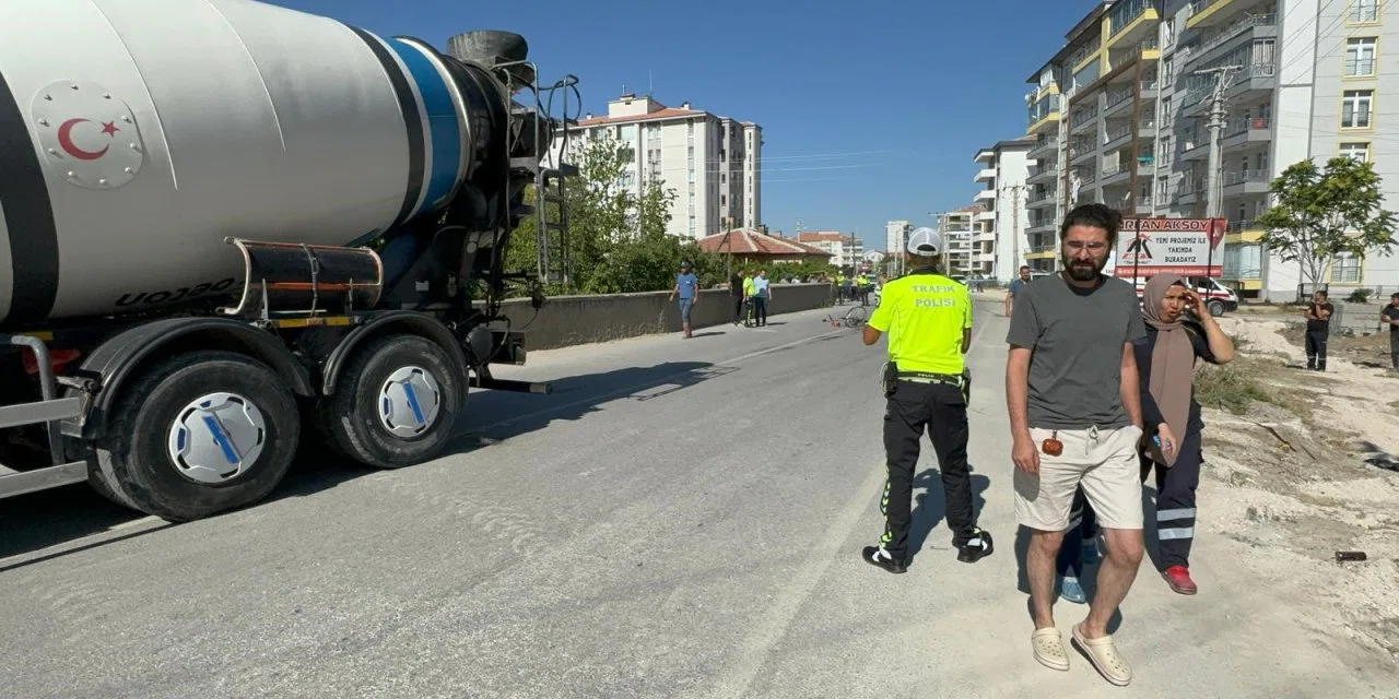 Konya'da feci kaza: Bisiklet sürücüsü hayatını kaybetti