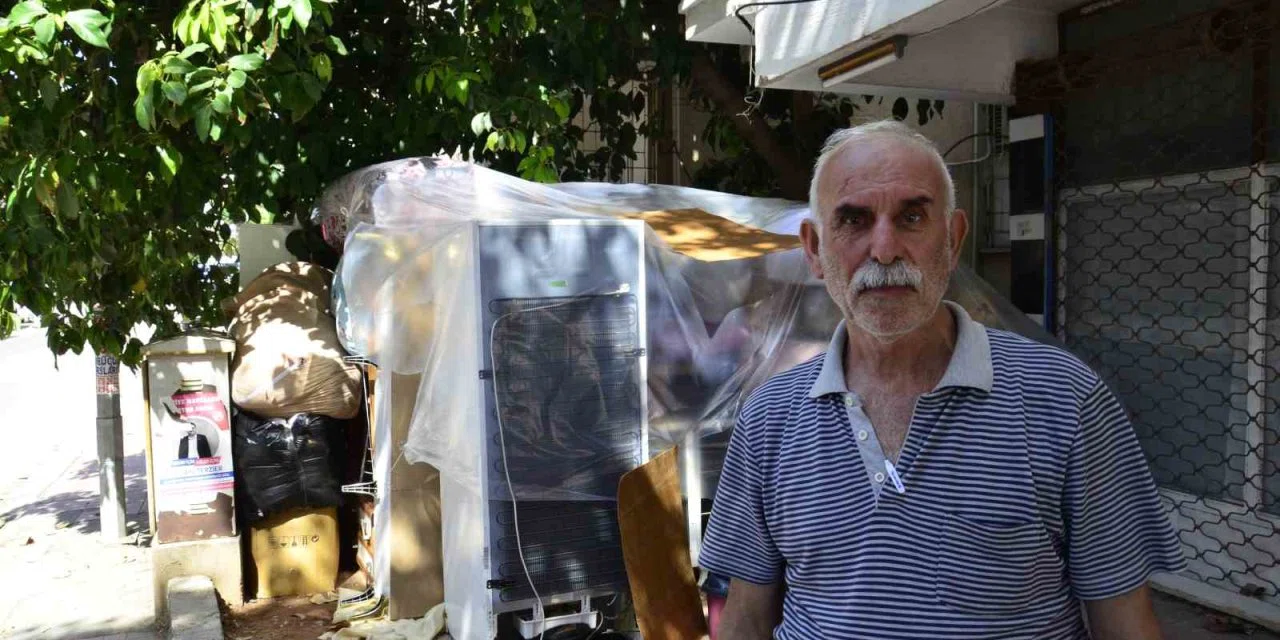 Ev sahibi ile kirada anlaşamayınca sokakta kaldı