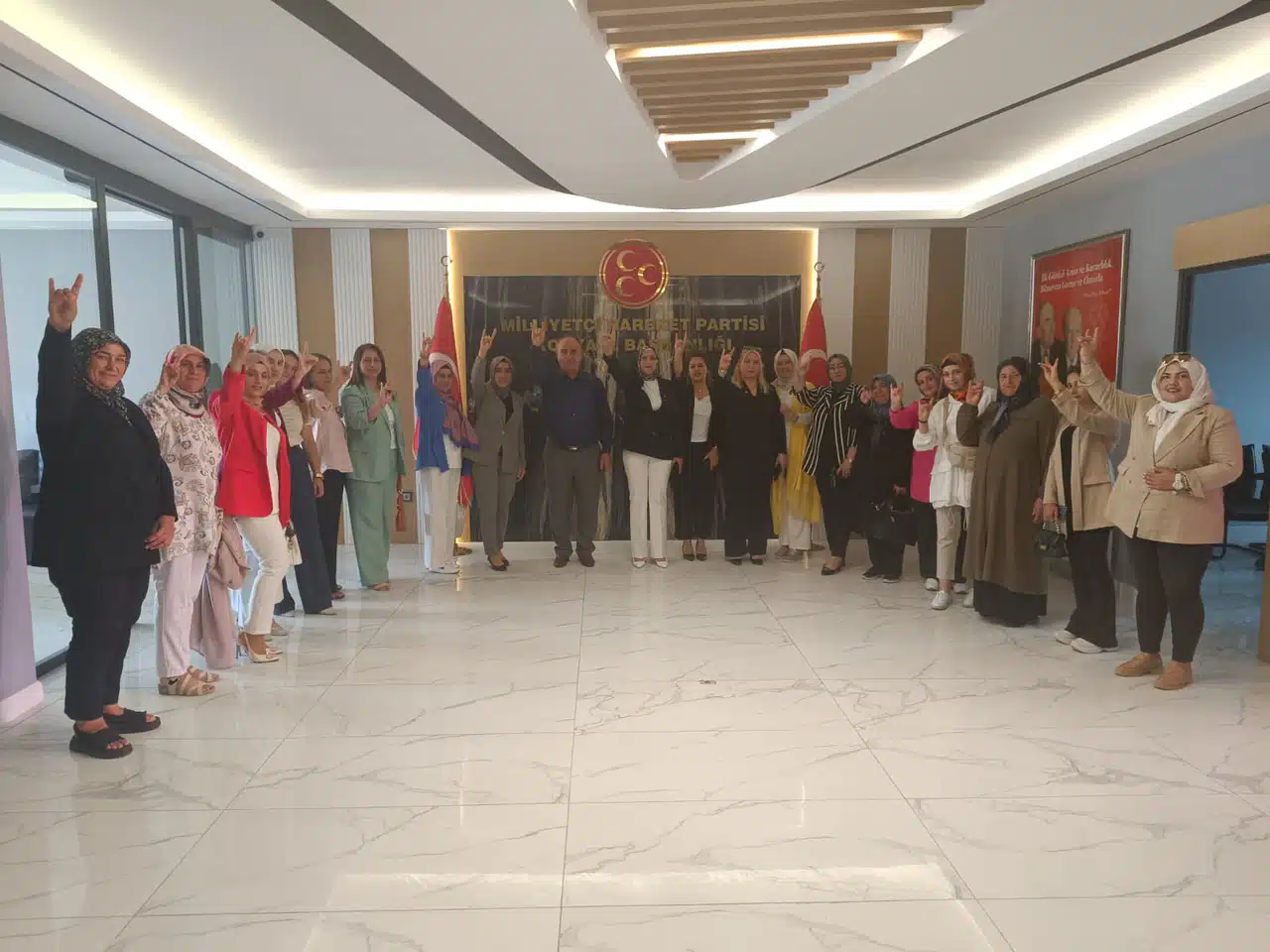 Konya MHP'den Devlet Yanında etkinliği