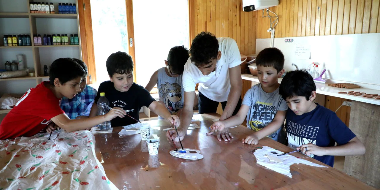 Konya'daki öğrenciler bu merkeze hayran kalıyor! Doğa ile iç içe