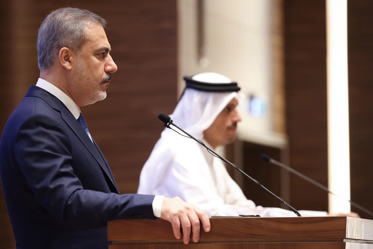 Bakan Fidan, Doha'da
