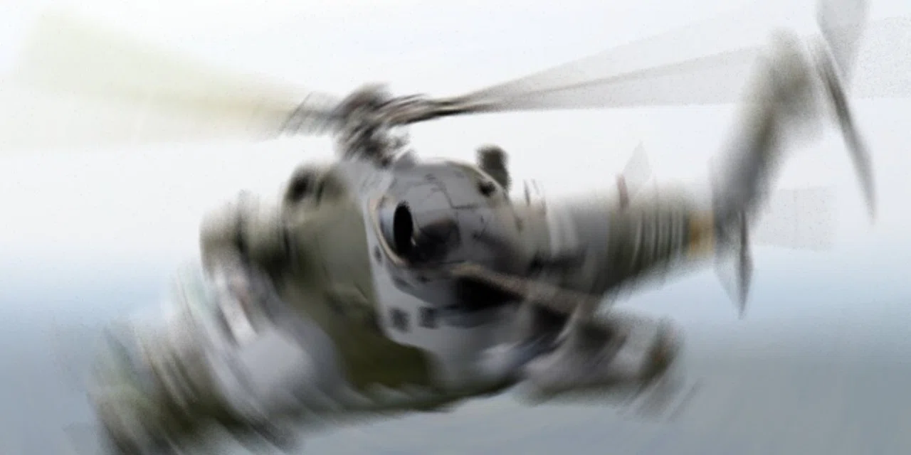 İzinsiz uçan helikopter dehşet saçtı