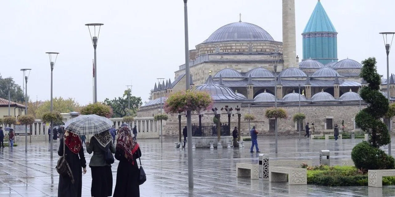 Konya'da yağışlar başlıyor. Şehrin tek korkusu kuvvetli dolu yağışı