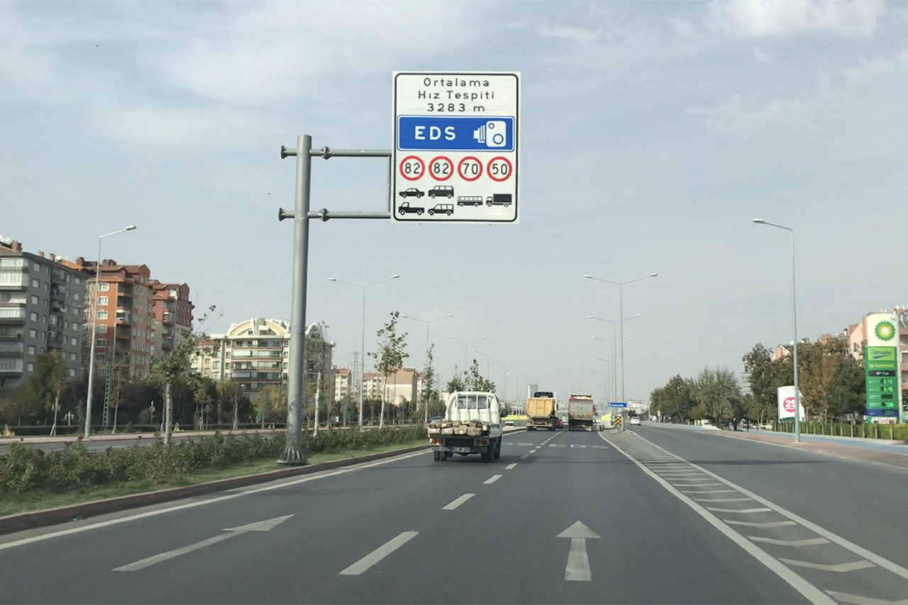 Konya'da en çok kullanılan rotaya EDS geliyor. Hız yapanlar yandı
