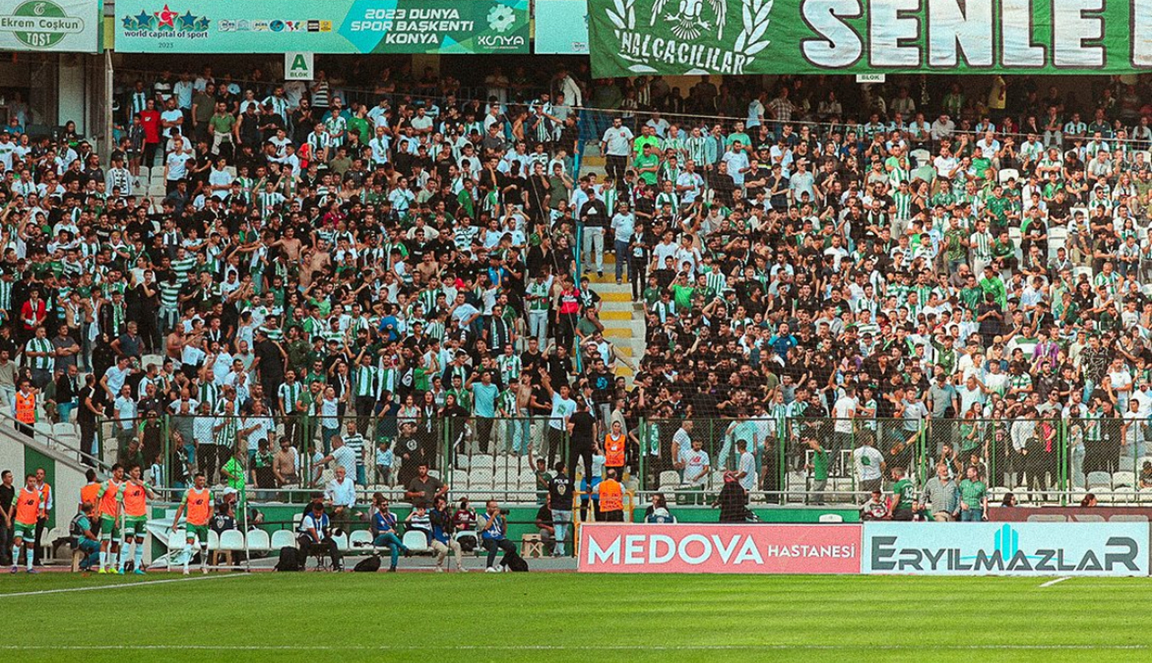 Konyaspor-Eyüpspor maçını kaç taraftar izledi?