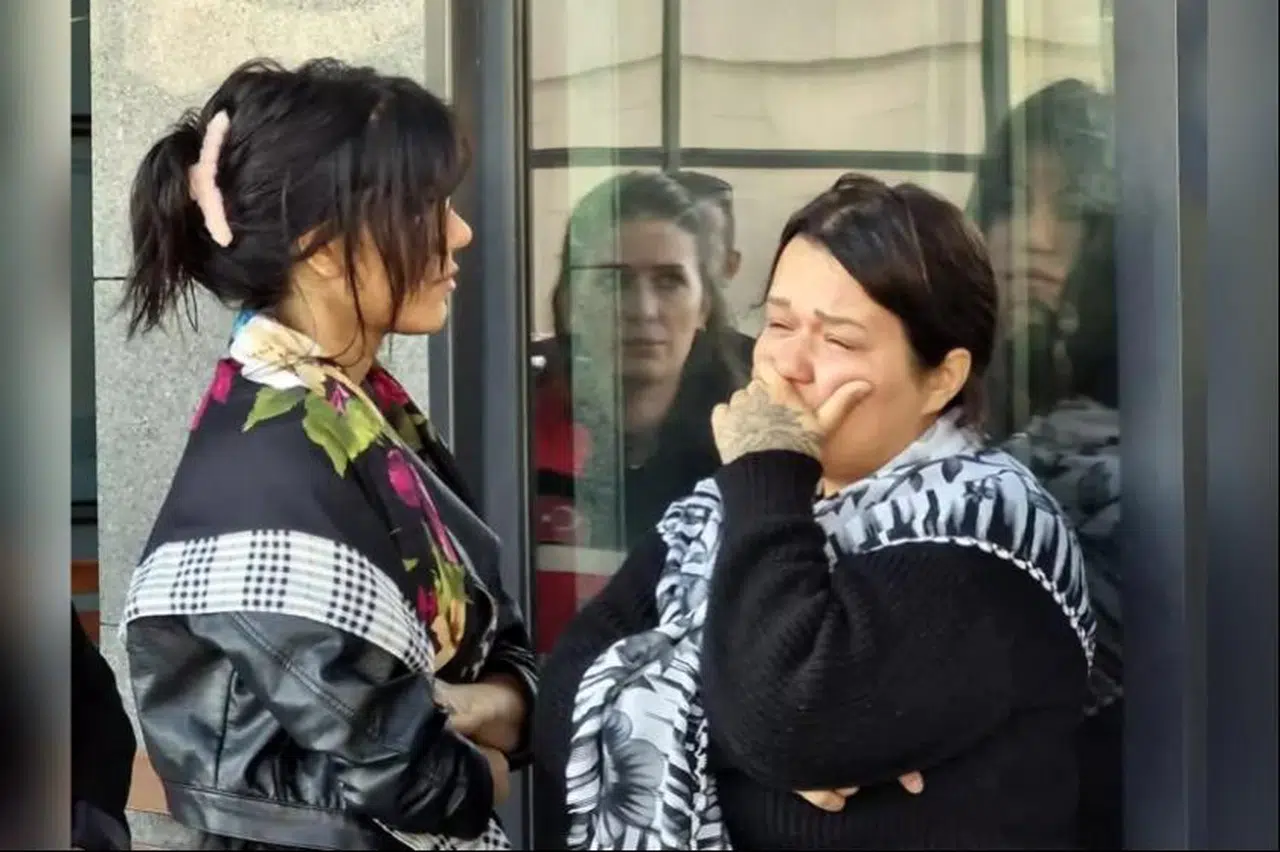 Sıla bebeğin teyzesi son yolculuğuna uğurlandı