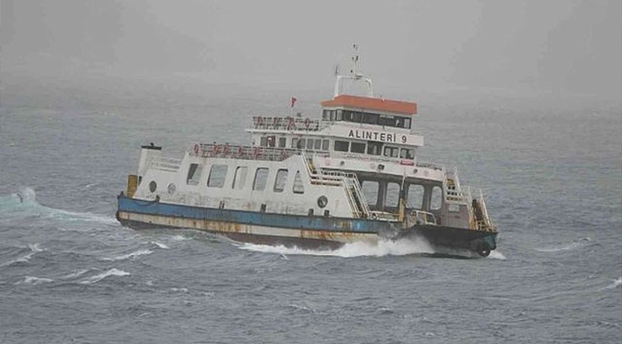 GESTAŞ ve Marmara RoRo’dan olumsuz hava şartları nedeniyle sefer iptalleri