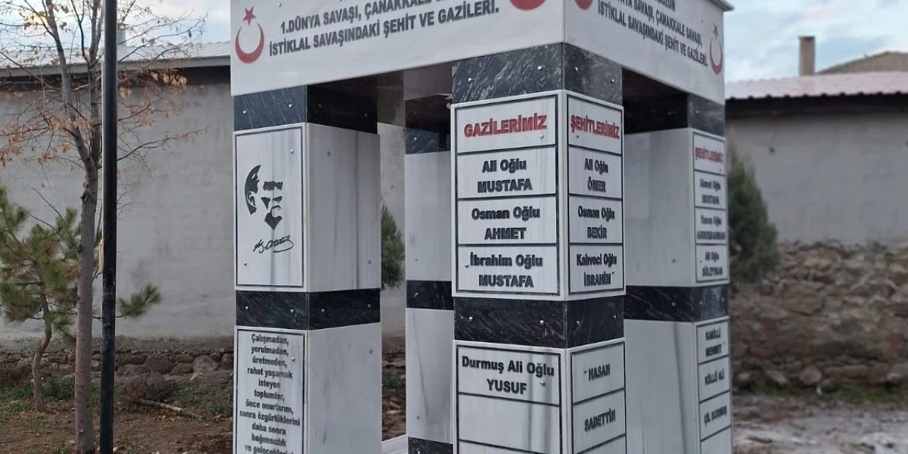 Seydişehir’de şehit ve gazilere anıt yapıldı