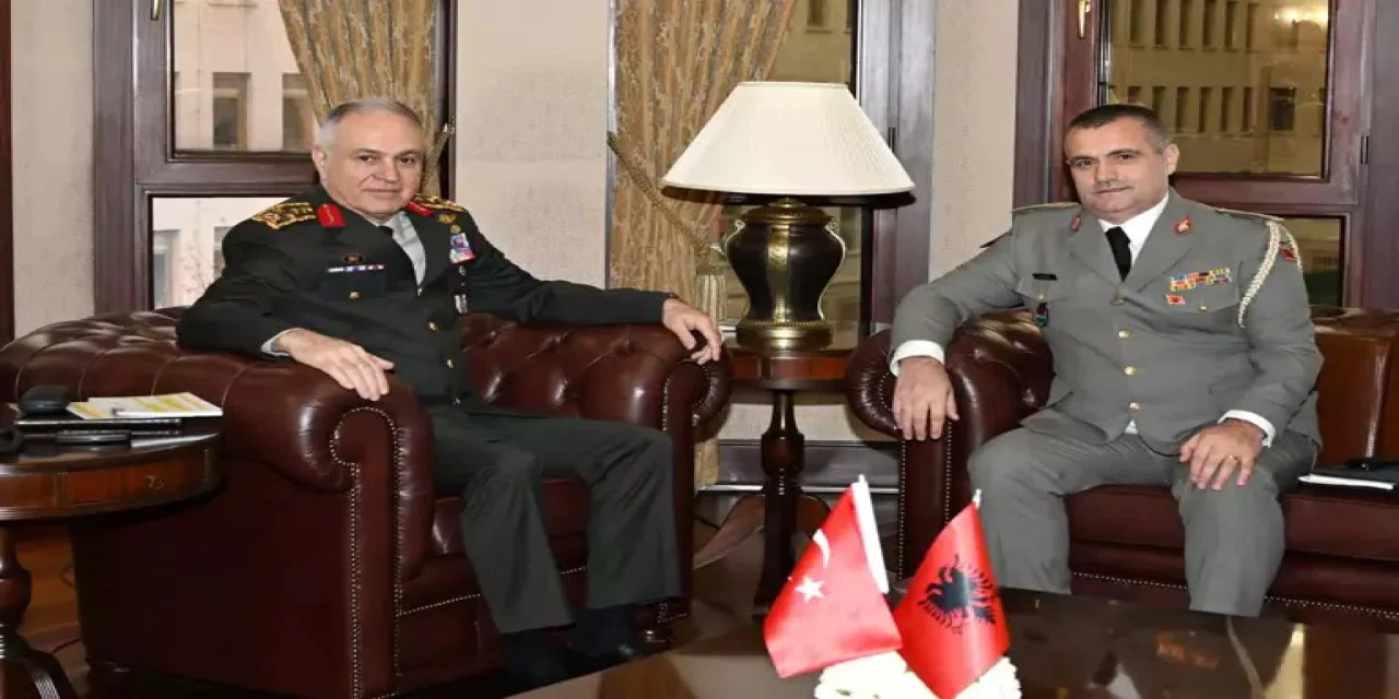 Genelkurmay Başkanı Gürak, Arnavut mevkidaşı Kıngjı ile görüşme yaptı