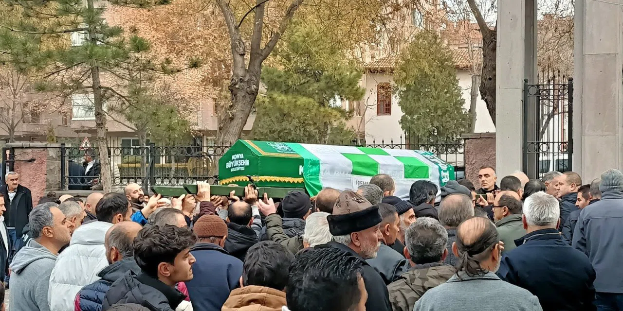 Konya'nın son amigosu son kez omuzlarda