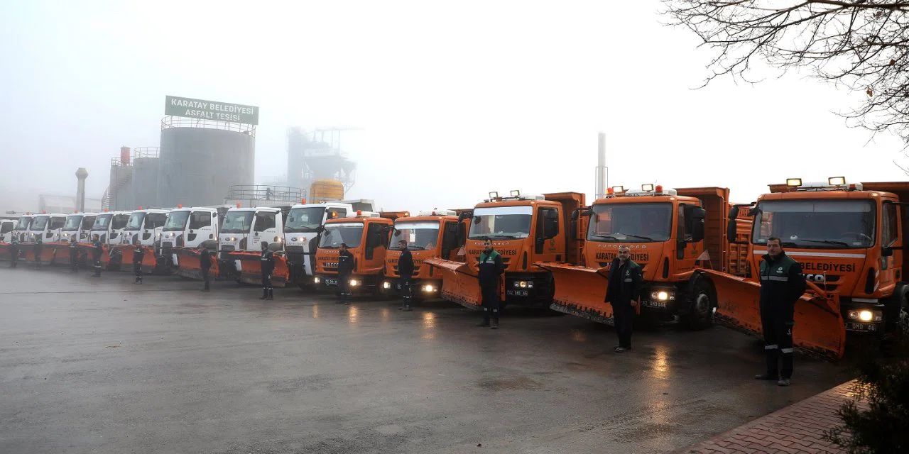 Konya'daki belediyeler kış için düğmeye bastı. Vatandaşlar rahat edecek