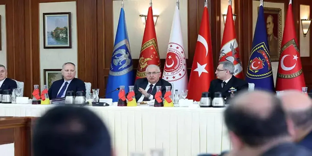 Milli Savunma Bakanı Yaşar Güler: "Terörle mücadelede hedefimiz, kaynağında yok etmek"