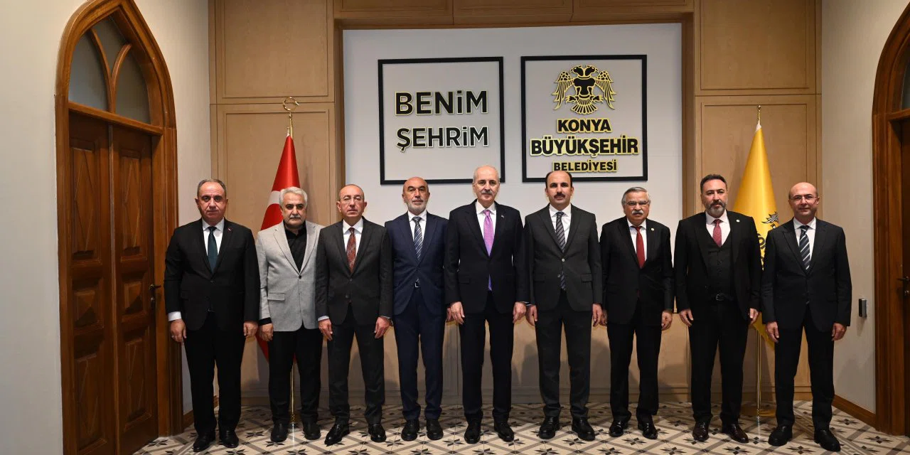 TBMM Başkanı Numan Kurtulmuş, Konya'da Büyükşehir Belediye Başkanı Altay'ı ziyaret etti
