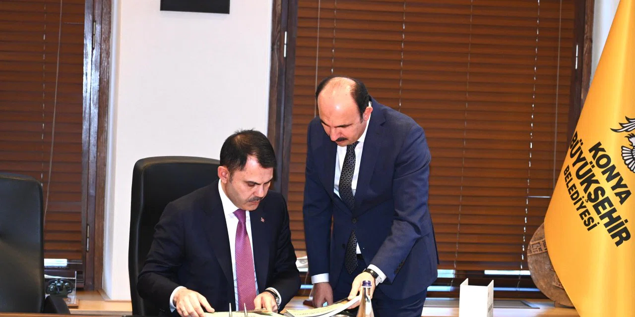 ÇEVRE ŞEHİRCİLİK VE İKLİM DEĞİŞİKLİĞİ BAKANI KURUM BAŞKAN ALTAY’I ZİYARET ETTİ