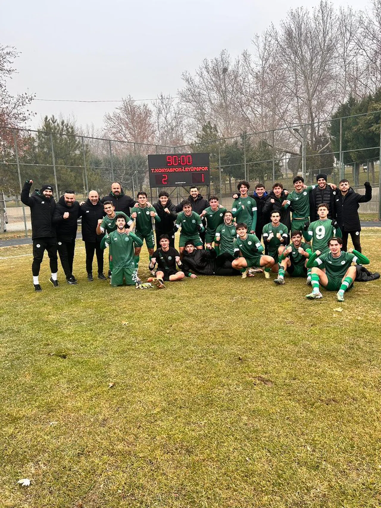 Konyaspor’un gençlerinden kritik galibiyet