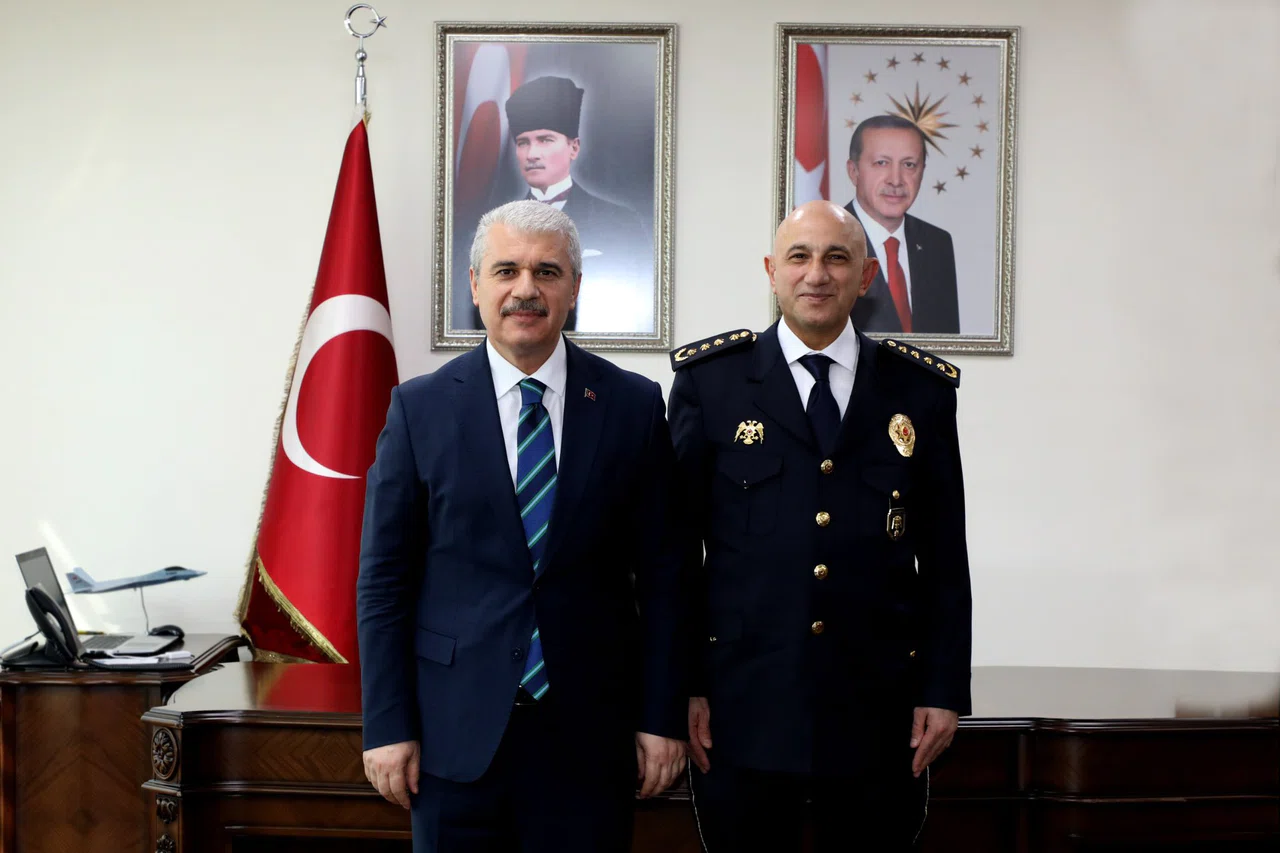 Konya'nın yeni Emniyet Müdürü göreve başladı. İlk ziyaret gerçekleşti