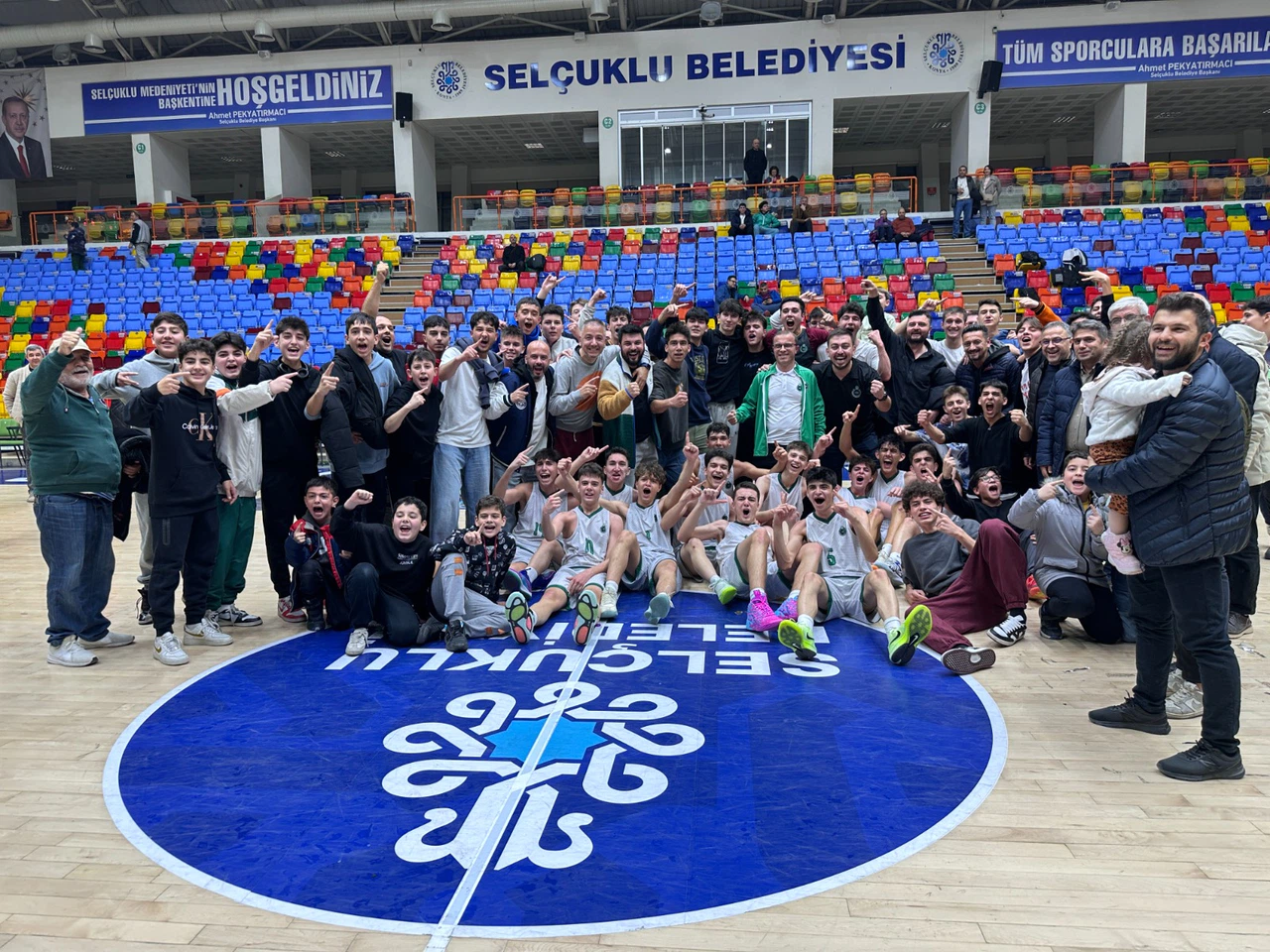 Karatay Basketbol takımından büyük başarı