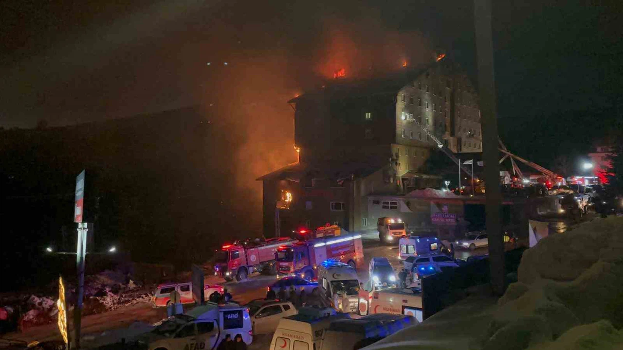 Kartalkaya'daki otel faciası  ilgili yayın yasağı kaldırıldı