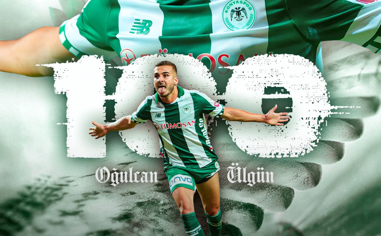 Oğulcan Ülgün Konyaspor ile 100. maçına çıktı!