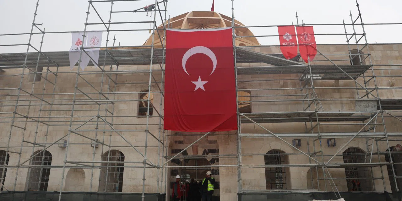 Konya, tarihi camiyi ayağa kaldırıyor. Temmuz ayında ibadete açılacak