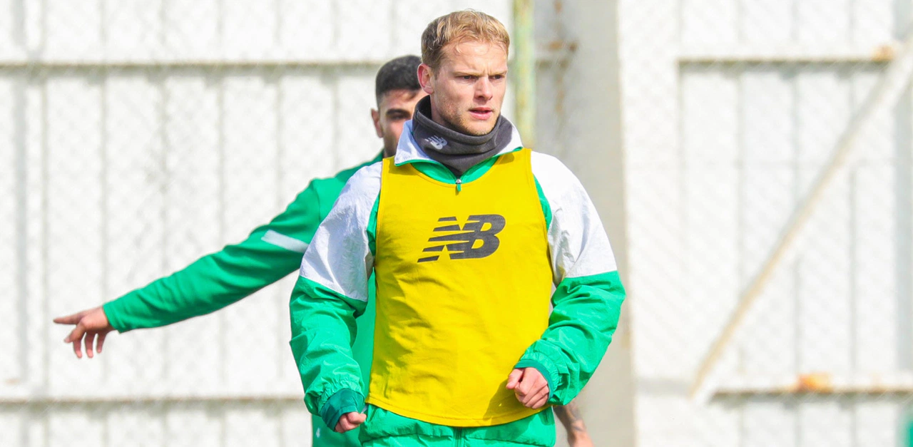 Konyaspor'un yeni transferi Morten Bjorlo ilk idmana çıktı
