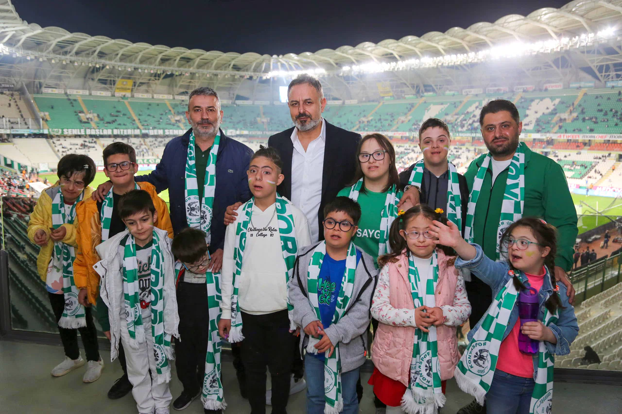 DOSD Meram’ın Özel Çocukları Konyaspor’a şans getirdi!