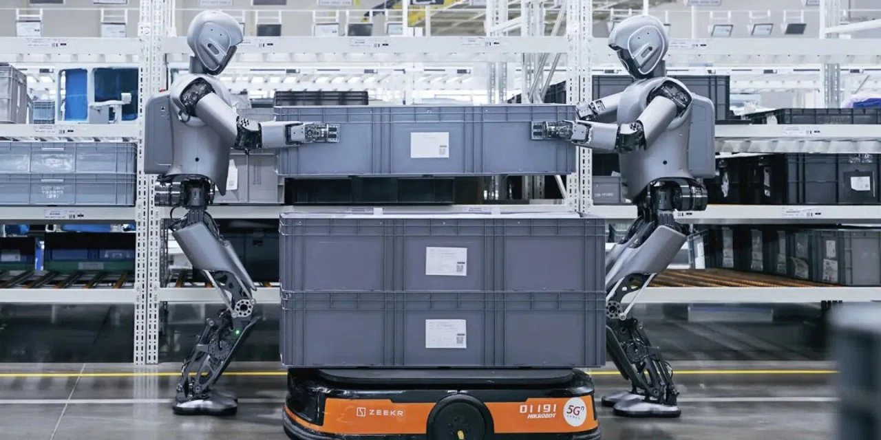 Bu fabrikada sendikasız, mesaisiz robotlar insanları yendi