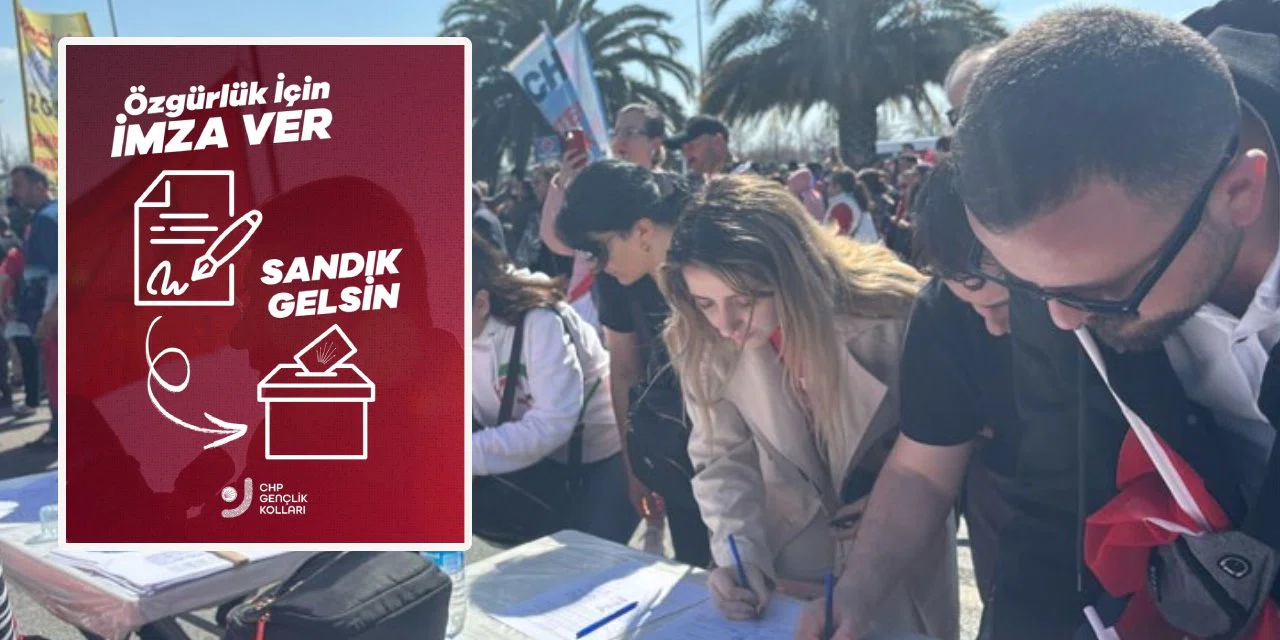 Erken seçim kampanyası: CHP'de hedef 27.7 milyon imza