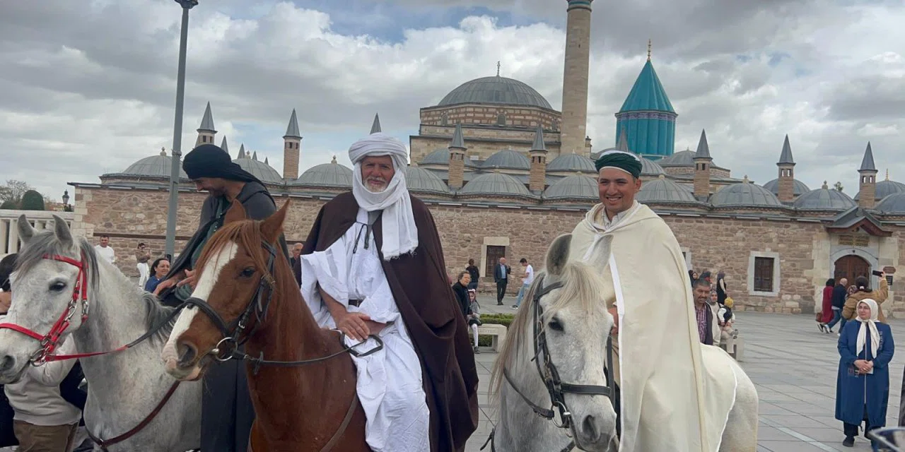 Dünyanın bir ucundan Konya'ya at ile geldiler. Yeni hedef kutsal topraklar