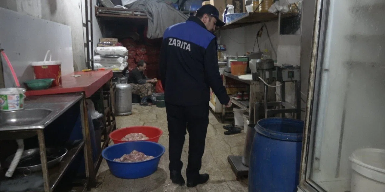 Gıda imalathanesinde mide bulandıran görüntüler