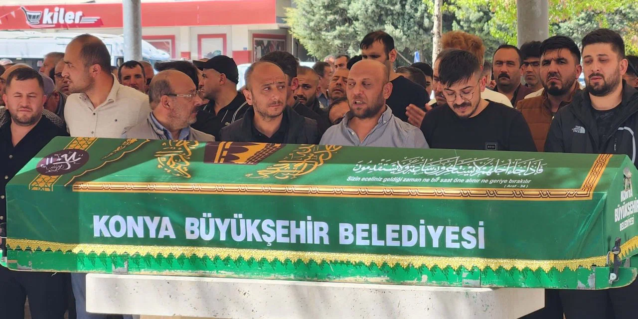 Konya'da ehliyetsiz sürücü tarafından öldürülen 14 yaşındaki Kemal Taha'ya acı veda