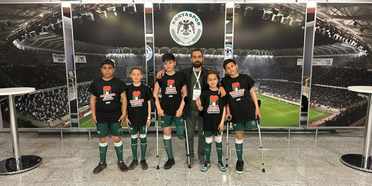 Konya'ya gelen Gazzeli çocukların hikayesi ortaya çıktı. Konyaspor'dan örnek davranış