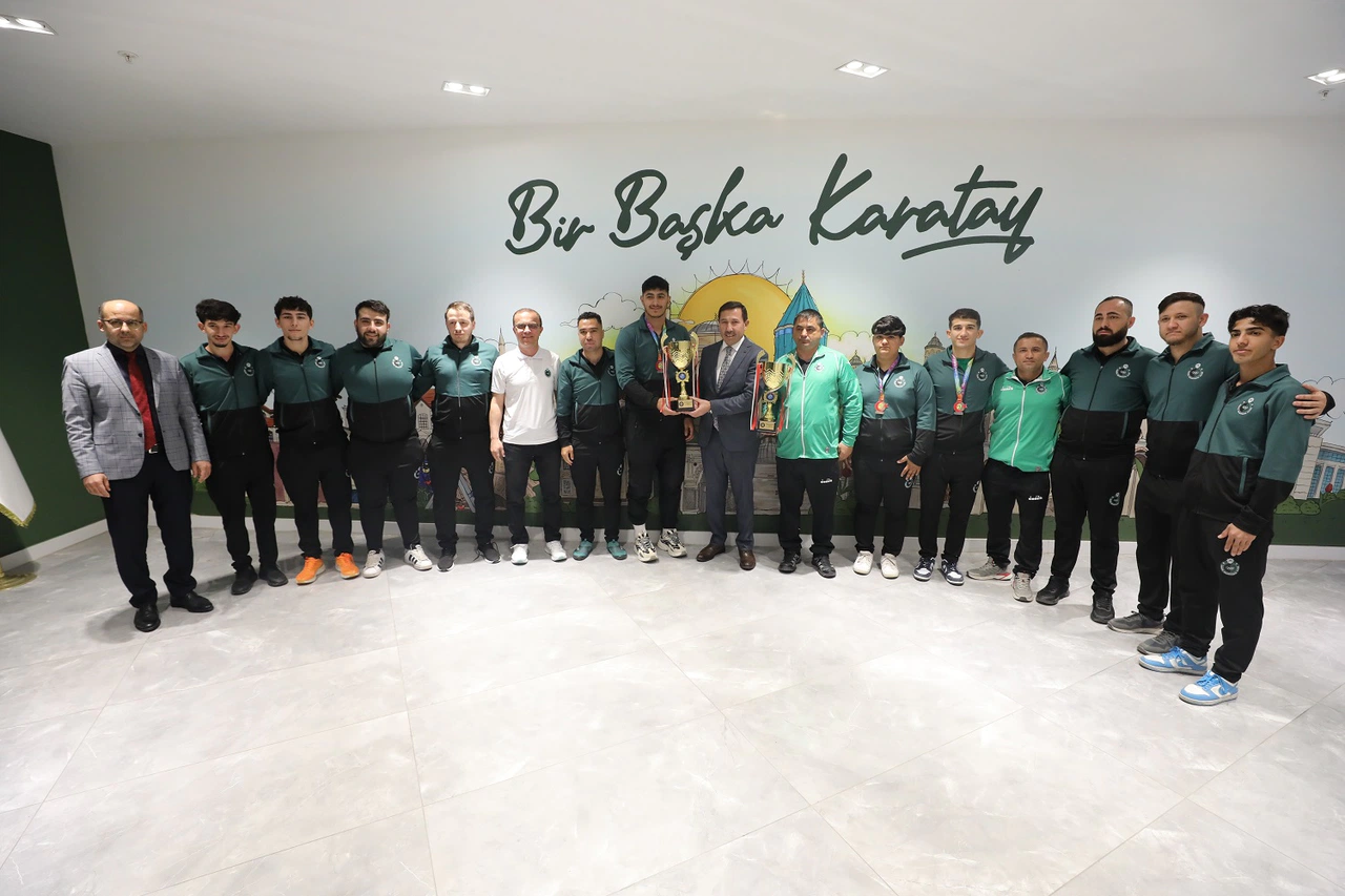 Karatay Belediyespor’un sessiz şampiyonları gururlandırdı