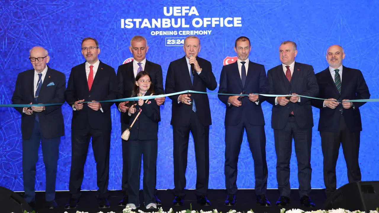 Futbolun kalbi artık İstanbul'da. Levent Kasrı artık UEFA’ya ev sahipliği yapıyor
