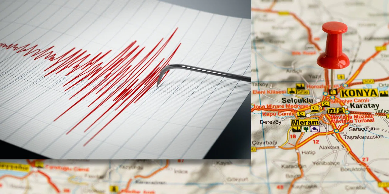 Konya’da gerçekten deprem riski yok mu? Haritalar 6 diri fay konumunu işaret ediyor