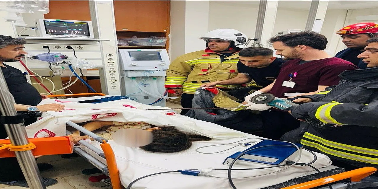 Hatay'da korkunç olay; zamanla yarışıldı, itfaiye Hızır gibi yetişti
