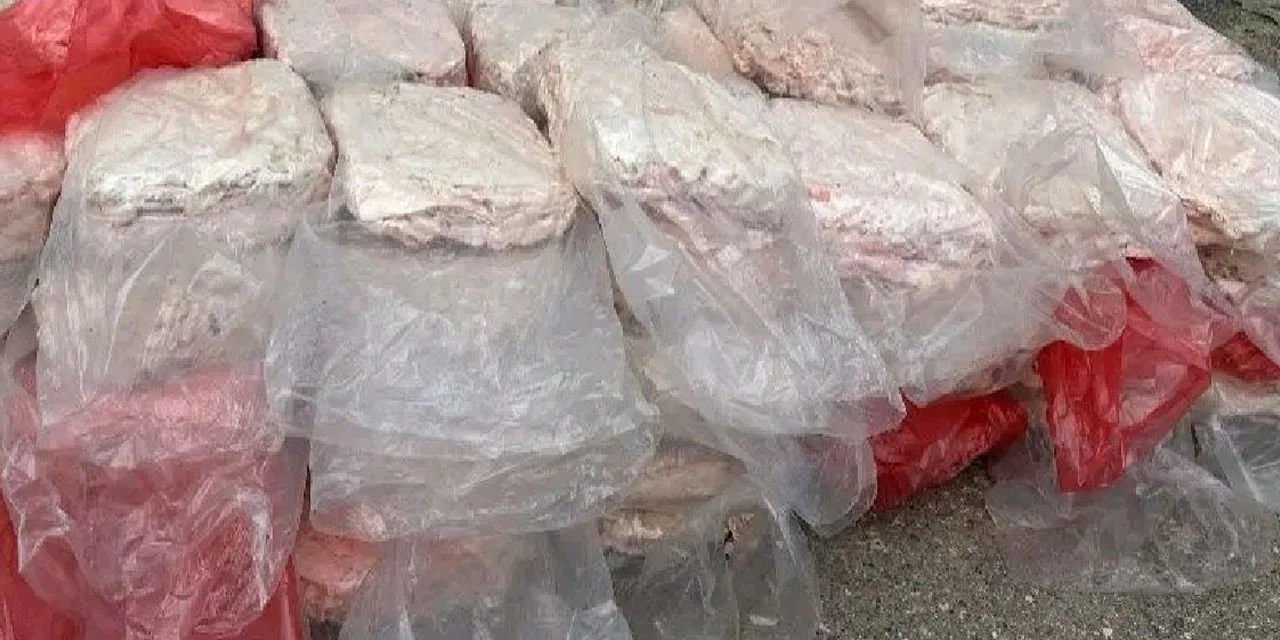 Bu etler. az kalsın vatandaşın sofrasına gelecekti