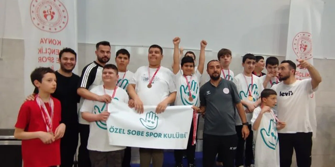 SOBE Spor Kulübü yüzmede madalyaları topladı