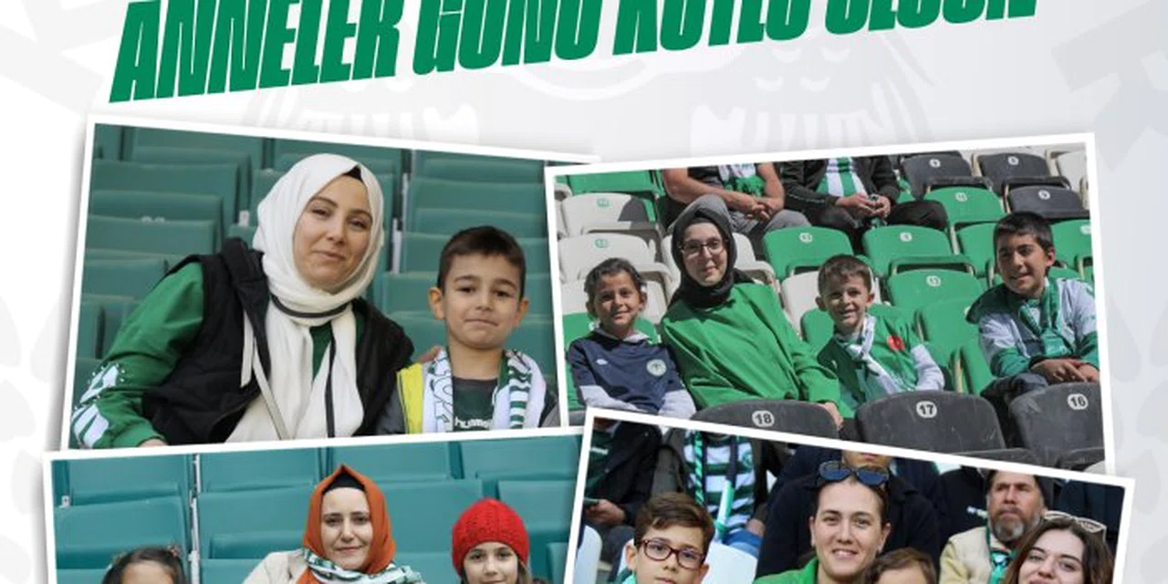 Rizespor maçı öncesi Konyaspor’dan Anneler Günü Jesti