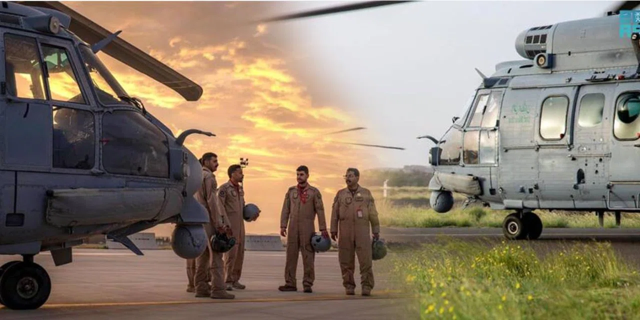 Konya'ya Arabistan kurtarma helikopteri geldi. Dünyanın gözü burada