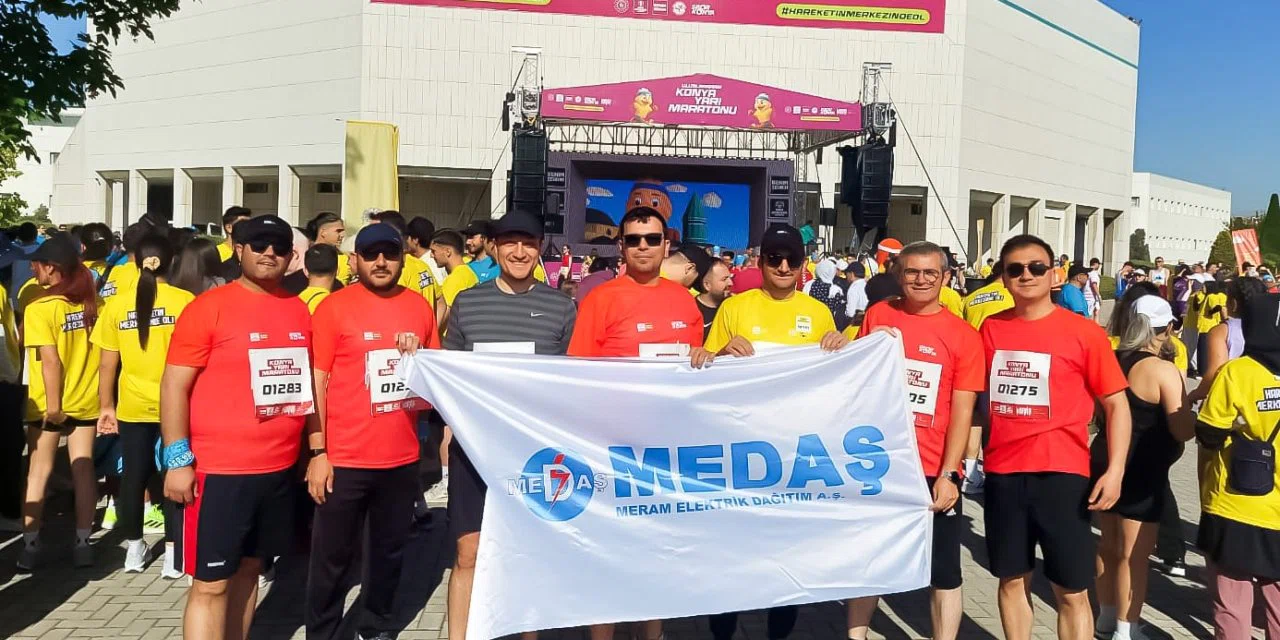 MEDAŞ, 4. Uluslararası Konya Yarı Maratonu’nda iyilik için koştu