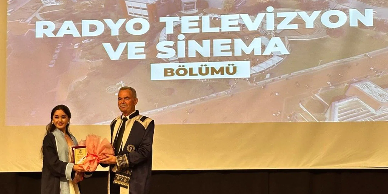 Konyalı Sevim Nur Uzun, Aydın Adnan Menderes Üniversitesi’ni birincilikle bitirdi