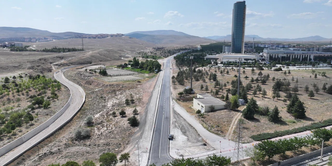 Konya'nın yüksek tepelerinde bulunan TOKİ konutlarına ulaşım kolaylaştı