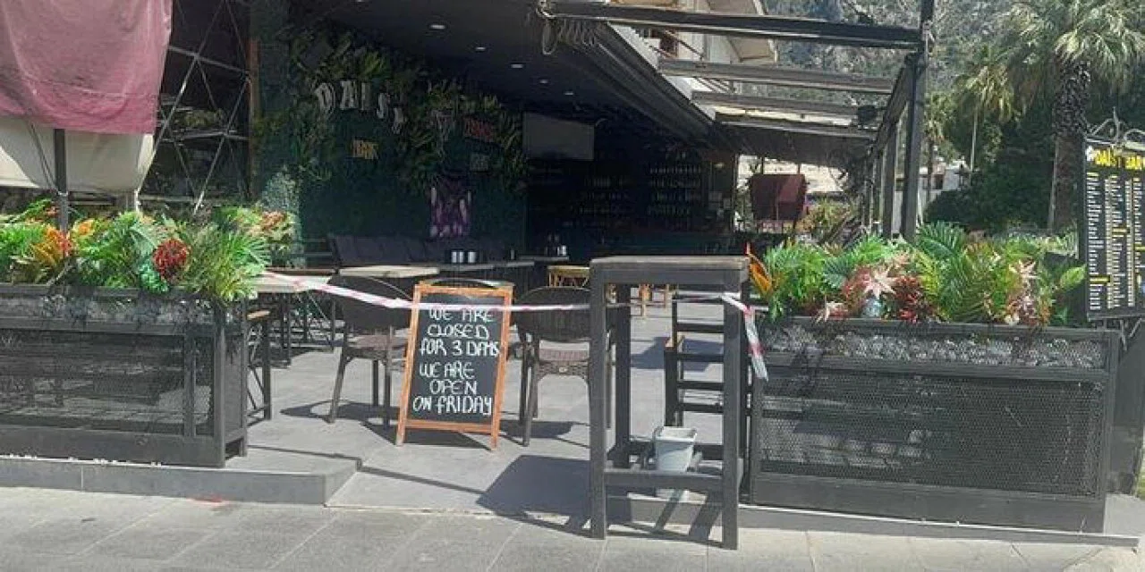 O görüntüler infial yaratmıştı: Marmaris'te 16 işletme kapatıldı
