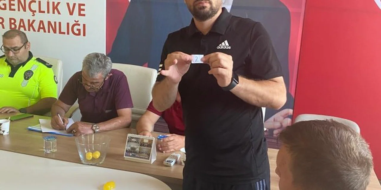 U17 Türkiye Şampiyonası 1. Kademe müsabakalarının kuraları çekildi